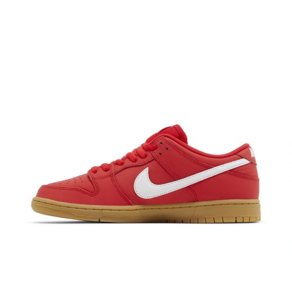 Nike Dunk Low SB "University Red Gum" FJ1674-600 NEW - Picture 4 of 7